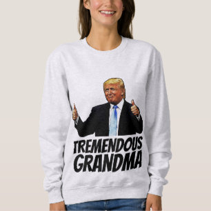 MOLETOM GRANDMA TRUMP T—CAMISAS
