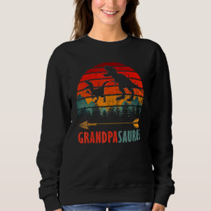 Moletom Grandpasauro T Rex Dinossauro Vovô Família Saurus