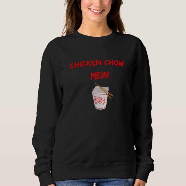 Moletom Graphic Chinese Food Apparel Chicken Chow Mein 1 (Frente)