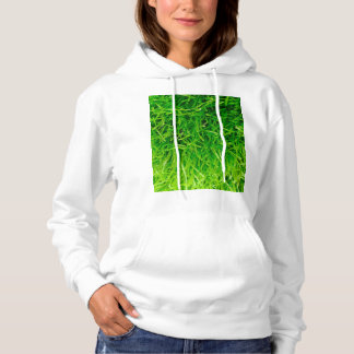 Moletom Grass Hooded Sweatshirt for Women
