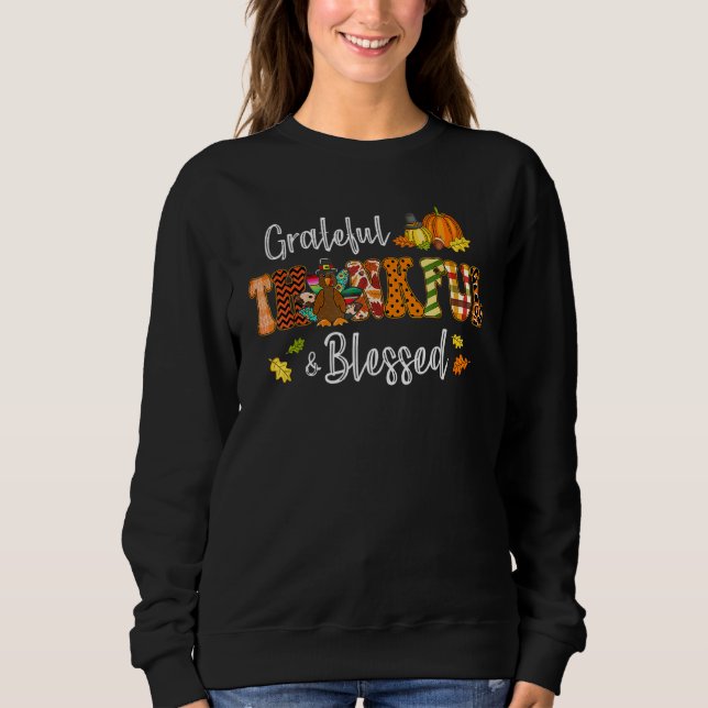 Moletom Grateful Gobble Gobble Ganksgivi (Frente)