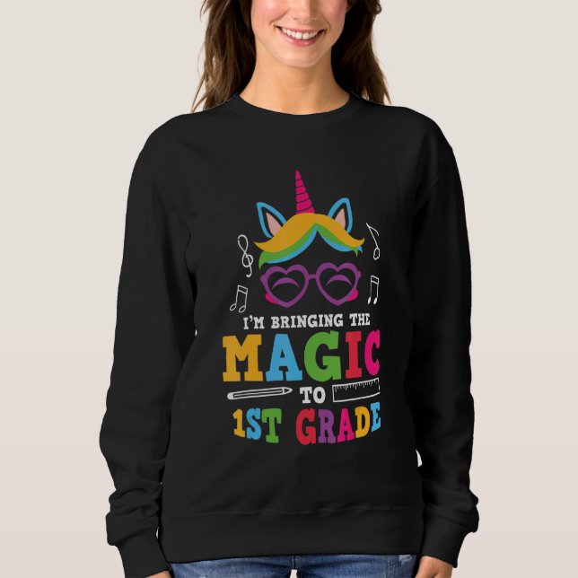 Moletom Grau 1rua Unicorn Magic 1rua Grau (Frente)