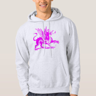 Moletom Gravação de Dragões - Magenta
