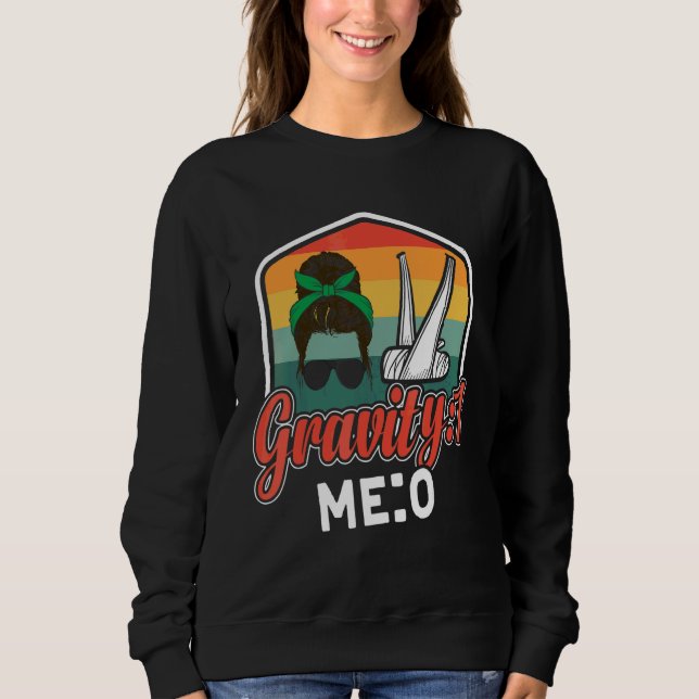 Moletom Gravidade 1 Eu 0  Fratura do Braço 8 (Frente)