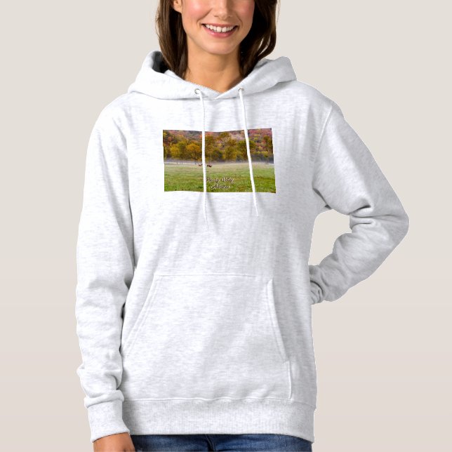 Moletom Grazing Elk Casal Hoodie (Frente)