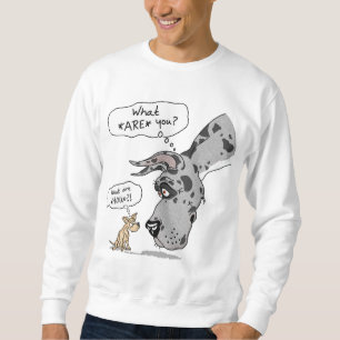 Moletom Great dane & chihuahua Merle