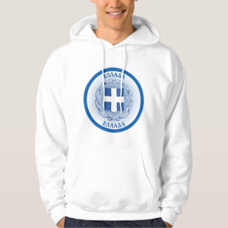 Moletom Greece Coat of Arms Circle Shape