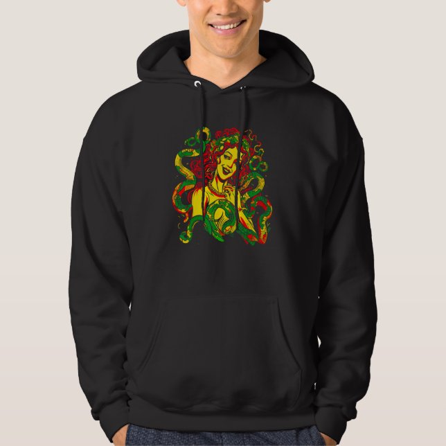 Moletom Greek Mythology Medusa Snake (Frente)