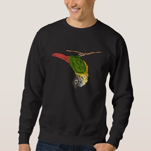 Moletom Green Cheek Conure Parrot Bird Conure (Frente)