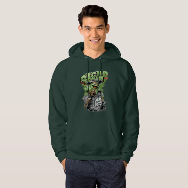 Moletom Green Garbage Monster  (Frente Completa)