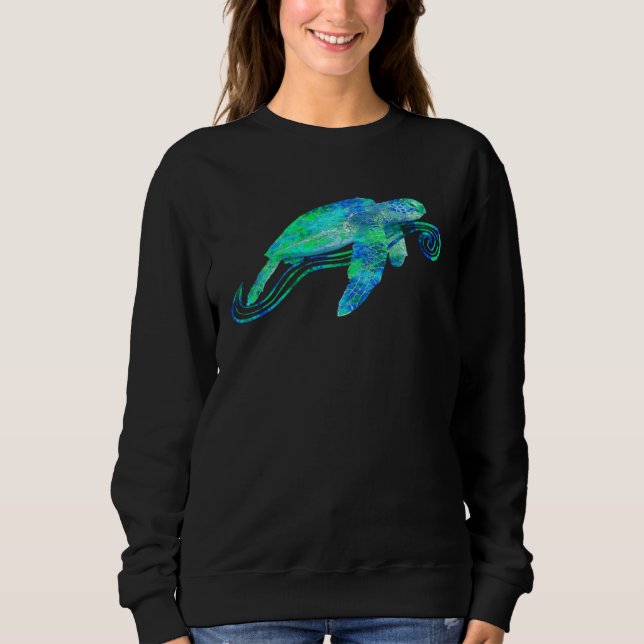 Moletom Green Sea Turtle Animal (Frente)