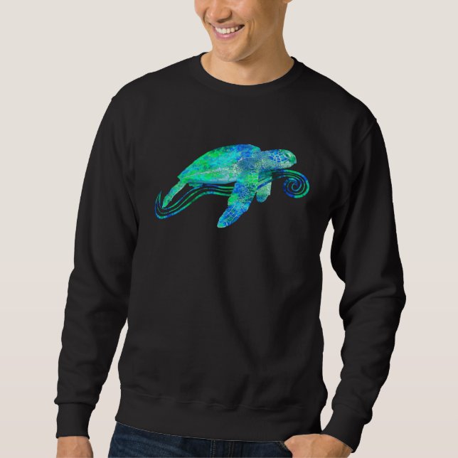 Moletom Green Sea Turtle Animal (Frente)