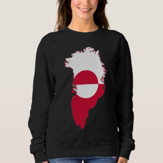 Moletom Greenland- flag in country T-Shirt Hoodie