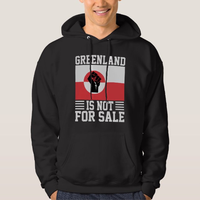 Moletom Greenland Is Not For Sale - Support Greenland (Frente)