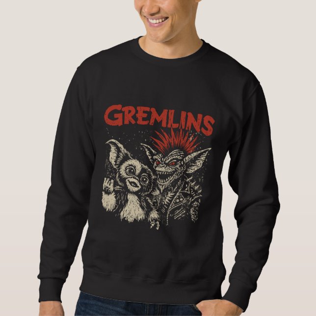 Moletom Gremlins Estilo Punk (Frente)