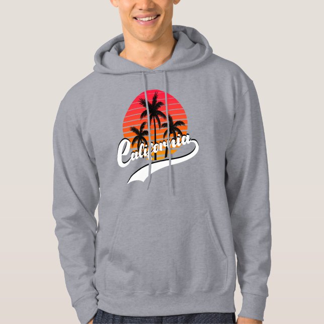 Moletom Grey California Retro (Frente)