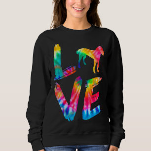 Moletom Greyador Tie Dye Love Dog Mãe Pai