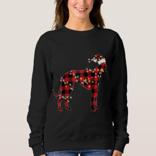 Moletom Greyhound Christmas Red Xadrez Buffalo Pajamas Xma