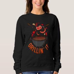 Moletom Grillin It Barbecue And Grill
