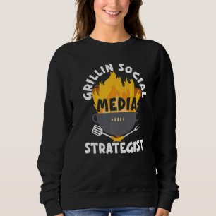 Moletom Grillin Social Media Strategy Job M