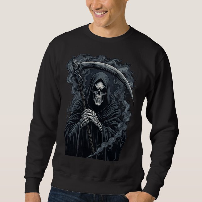 Moletom Grim Reaper Dark Art Graphic (Frente)