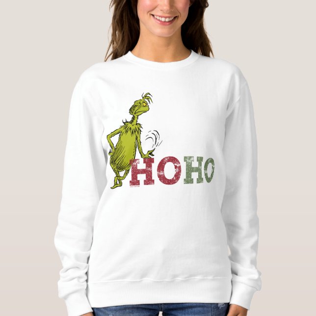 Moletom Grinch | Ho Ho Ho (Frente)