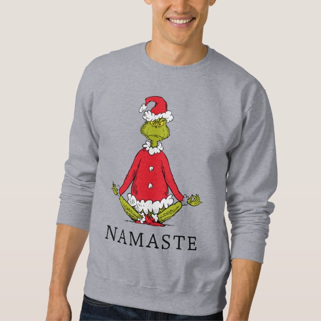 Moletom Grinch | Namaste Papai Noel (Frente)