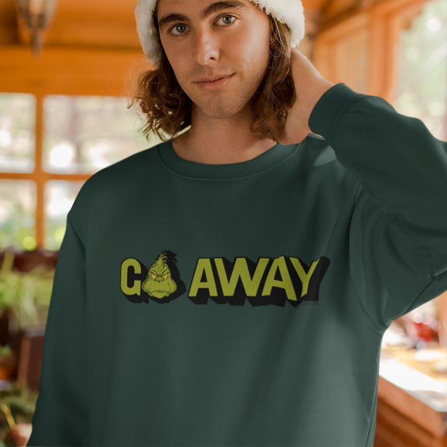 Moletom Grinch | Vá Embora (Person wearing sweater)