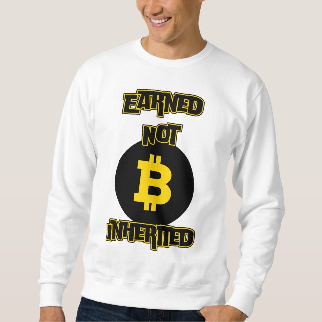 Moletom Grind não herdado™ Bitmoney Crypto Edition (Frente)