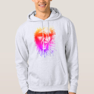 Moletom Gritando Rosto Hoodie