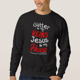 Moletom Grito Em Minhas Veias Jesus Em Meu Coração Ch Reli
