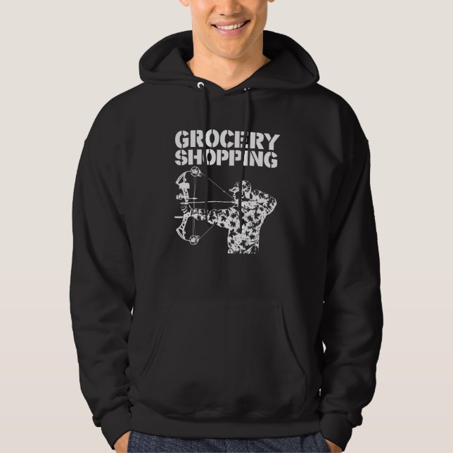 Moletom Grocery Comprando Bowhun Archer Enny Deer Hunter (Frente)