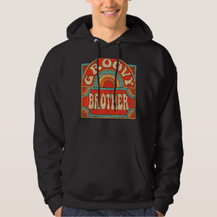 Moletom Groovy Brother 70s Estética do Irmão Retro de 1970