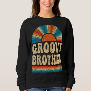 Moletom Groovy Brother 70s Nostalgia estética de 1970