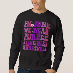 Moletom Groovy Em Junho Usamos Roupas Roxas Conscientizaçã