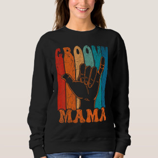 Moletom Groovy Mama Estética Nostalgia Anos 70 Retro M