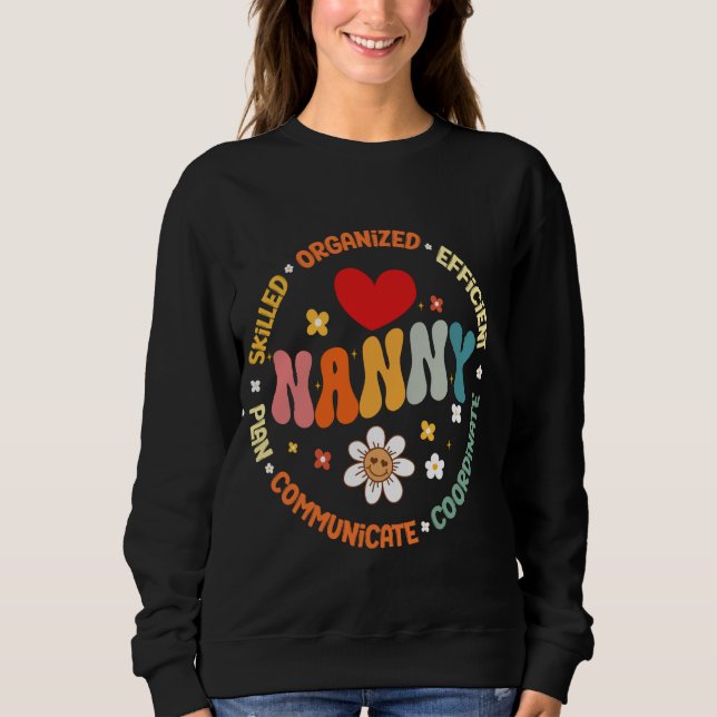 Moletom Groovy Nanny Daycare School 1 (Frente)