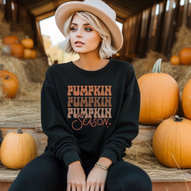 Moletom Groovy Pumpkin Season Fall (Criador carregado)