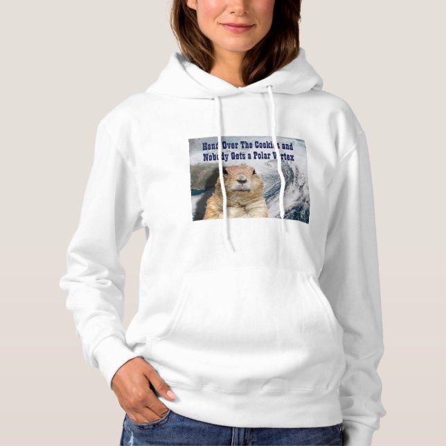 Moletom Groundhog Day Polar Vortex (Frente)