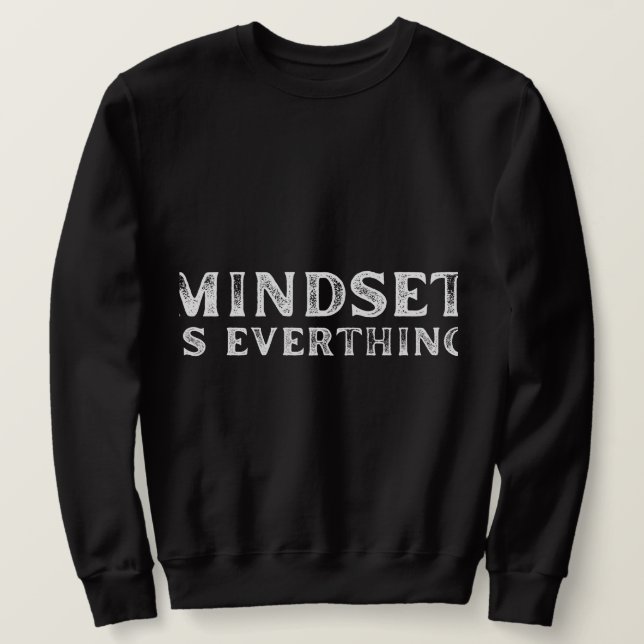 Moletom Growth Mindset Entrepreneur Teacher Fitness Motiva (Frente do Design)