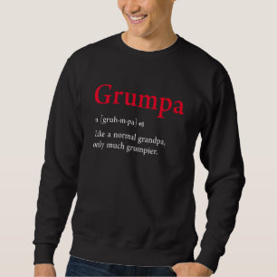 Moletom Grumpa Como Um Vovô Normal Só Muito Grumpier N