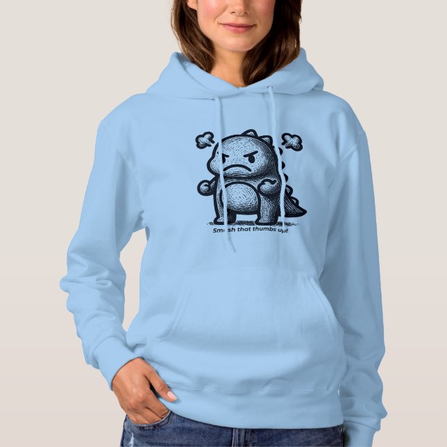 Moletom Grumpy Little Dino (Frente)