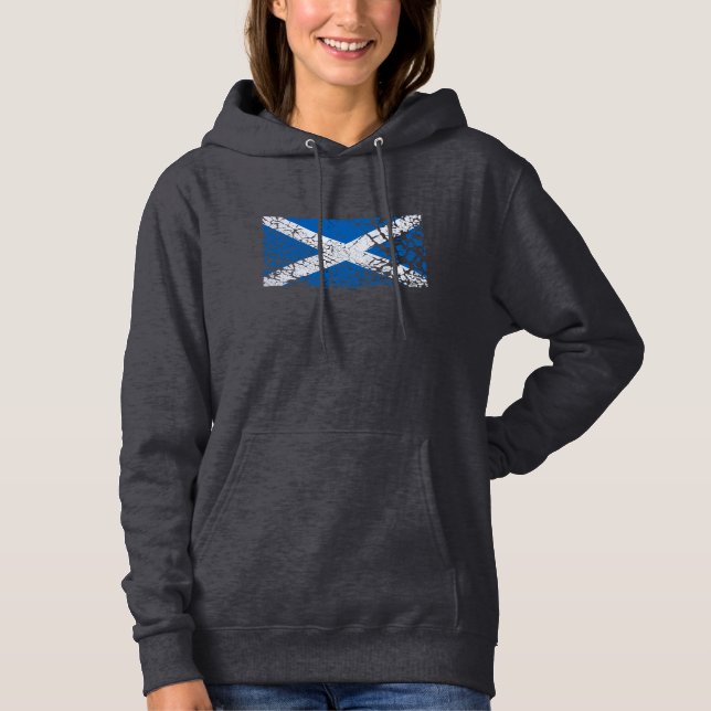 Moletom Grunge Scottish Flag (Frente)