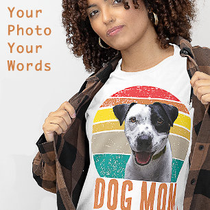 Moletom Grunge Vintage Desgastado Foto do Terrier Mãe de C