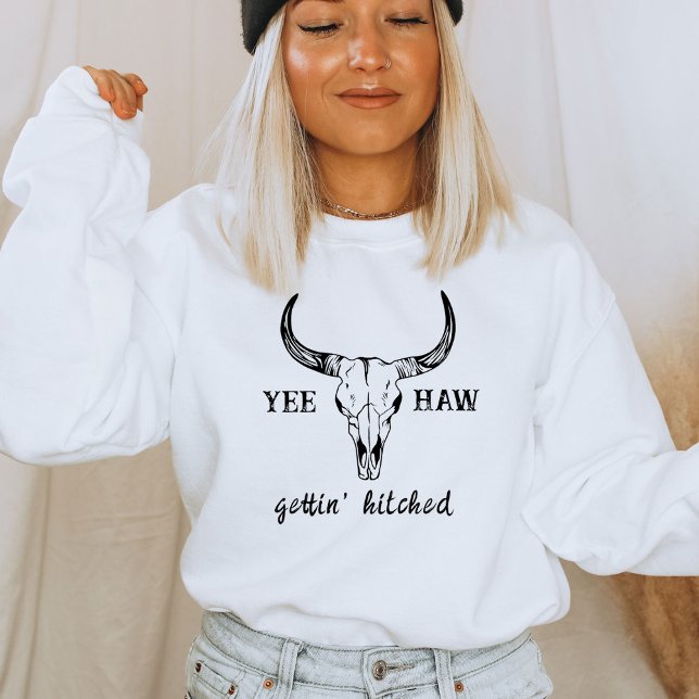 Moletom Grupo de Festas de solteira de Casamento Ocidental (Criador carregado)