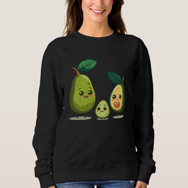 Moletom Guacamole Mom Avocado  Vegetarian Vegan Mothers Da (Frente)