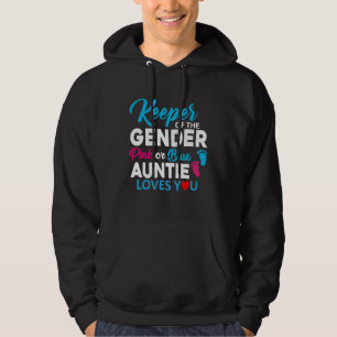 Moletom Guardiã do Gênero Rosa ou Azul Tia Ama Você