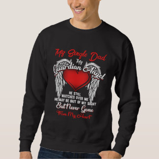 Moletom Guardian Angel My Single Dad Christmas He Watches 