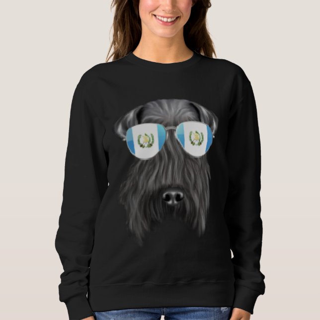 Moletom Guatemala Flag Kerry Blue Terrier Dog Guatemala Po (Frente)
