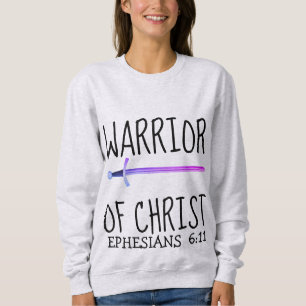 Moletom GUERRA DA MULHER CRISTO, SENHORAS CRISTÃOS T-Shirt